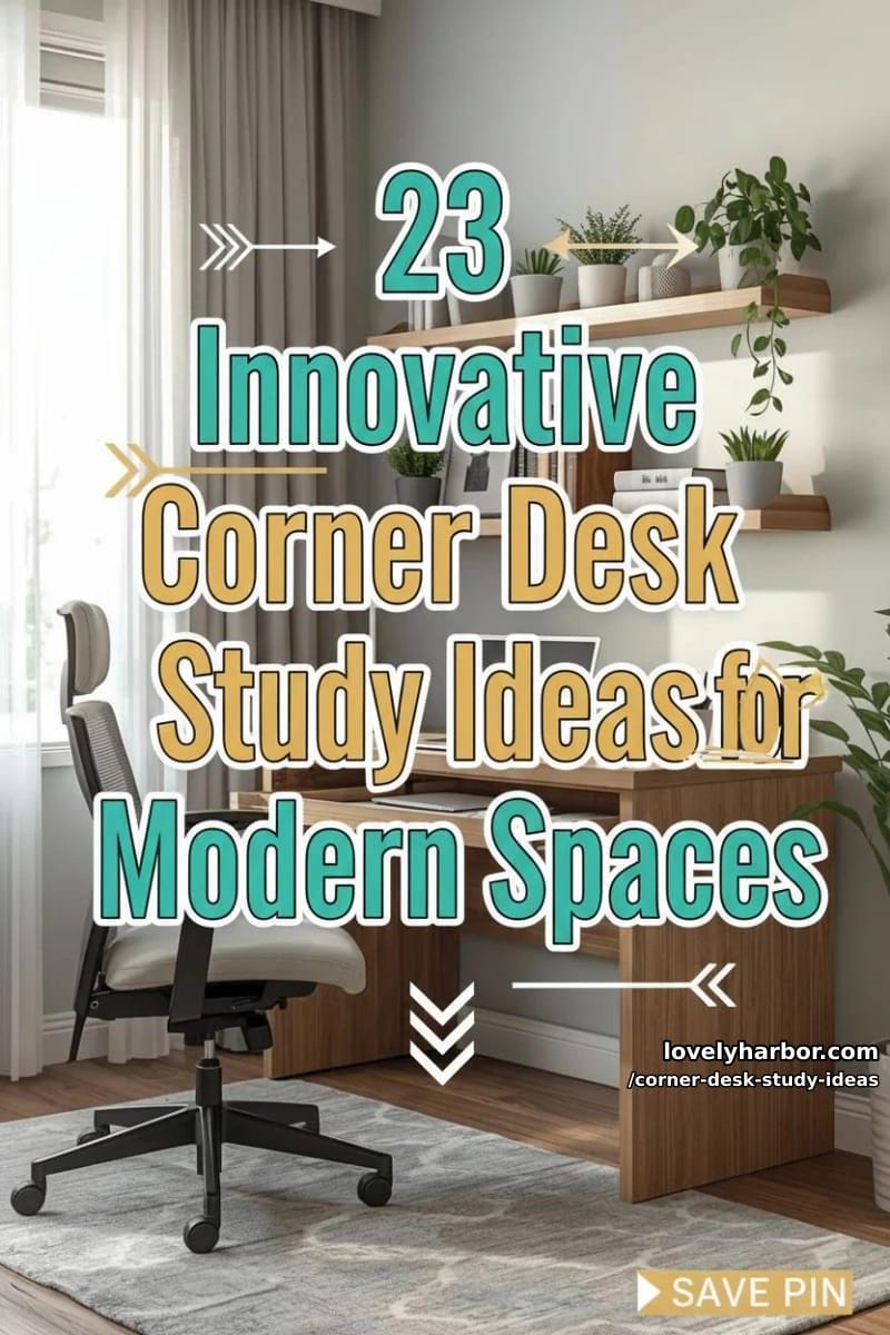 23 Innovative Corner Desk Study Ideas for Modern Spaces 59 corner desk study ideas - Collage 58