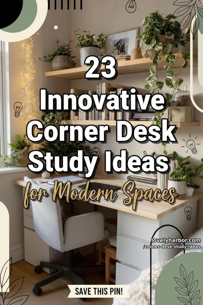 23 Innovative Corner Desk Study Ideas for Modern Spaces 63 corner desk study ideas - Collage 62