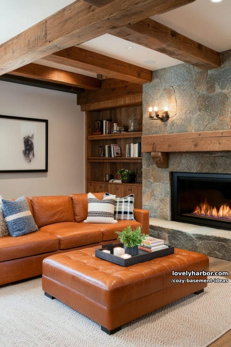 15 Cozy Basement Design Ideas That Will Warm Your Heart - Lovely Harbor
