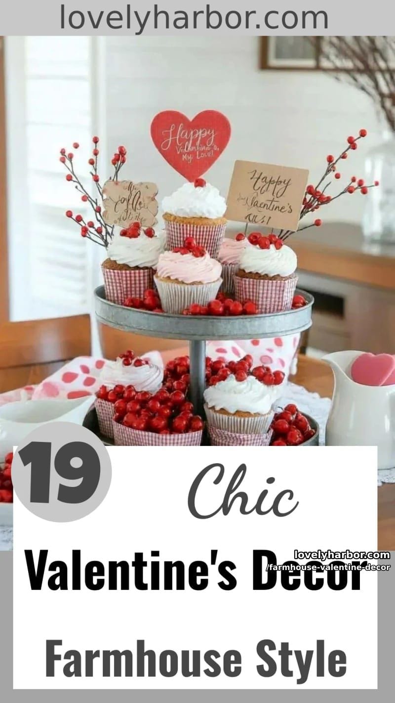 19 Farmhouse Valentine's Day Home Decor Ideas 107 farmhouse valentine decor - Collage 65
