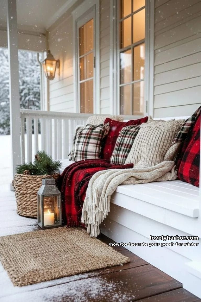 How To Decorate Your Porch For Winter: Cozy Porch Magic You’ll Love ...