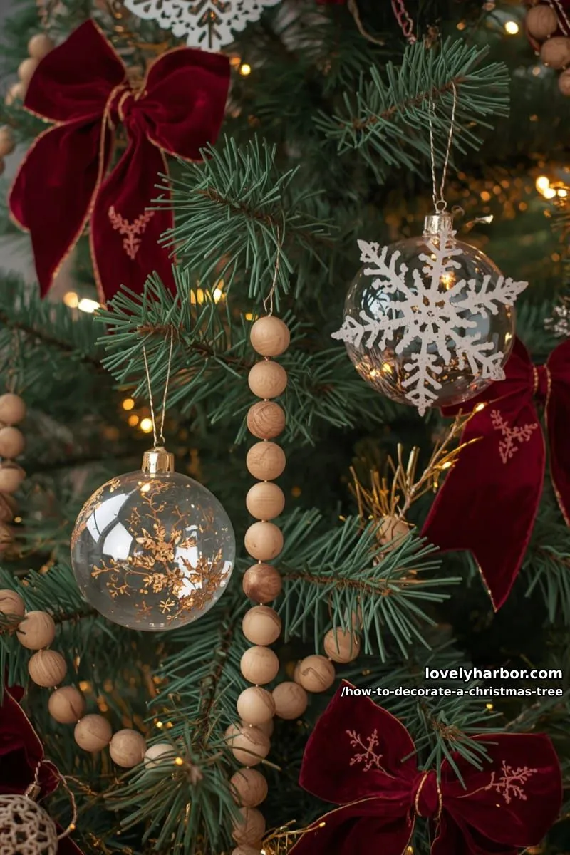 mix textures like velvet, paper, wood, and glass for extra sparkle and warmth 1