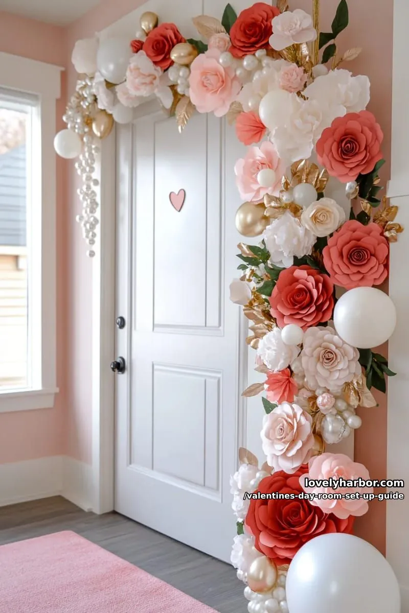 Valentine’s Day Room Set Up Guide: Tips for 2026 14 romantic pathways and entrances 1