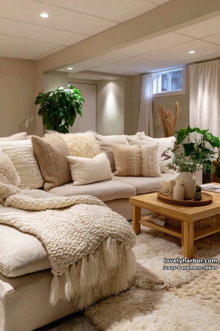 15 Cozy Basement Design Ideas That Will Warm Your Heart - Lovely Harbor