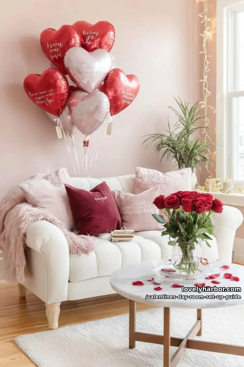 Valentine’s Day Room Set Up Guide: Tips for 2026 9 statement walls that say “i love you” 1
