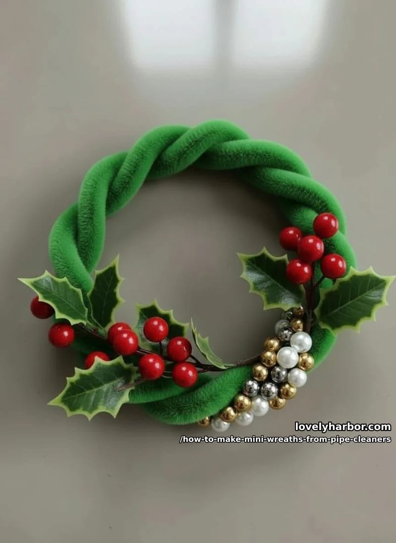 step 5: decorate the wreath 1