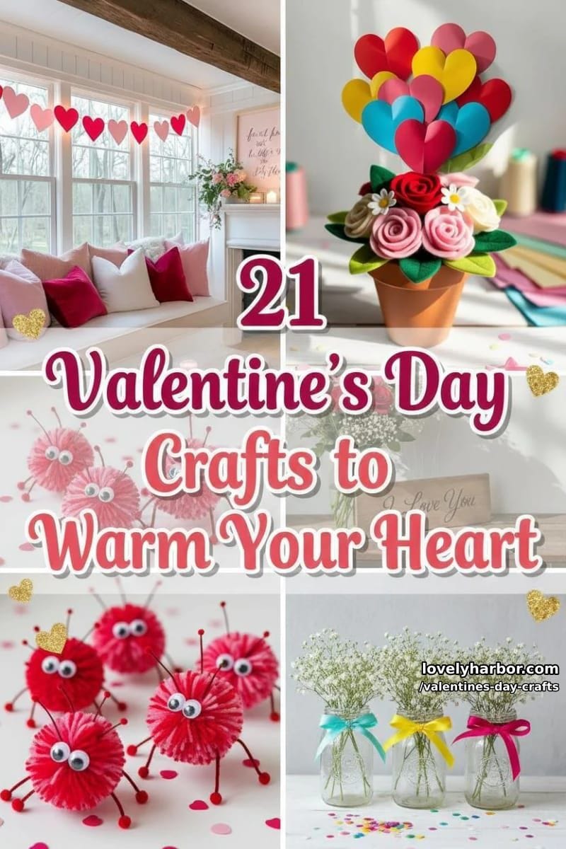 21 Unique Valentine’s Day Crafts to Warm Your Heart 92 valentines day crafts - Collage 46