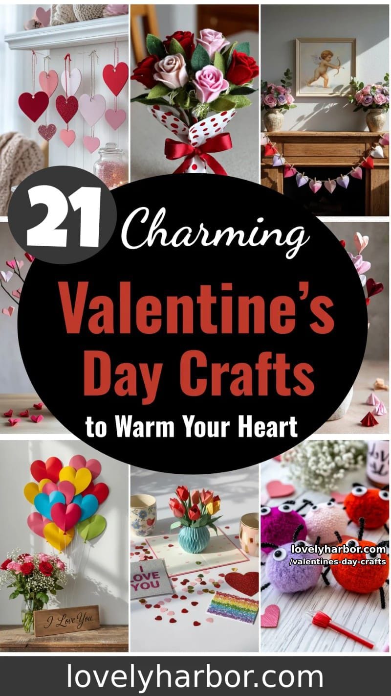 21 Unique Valentine’s Day Crafts to Warm Your Heart 95 valentines day crafts - Collage 49
