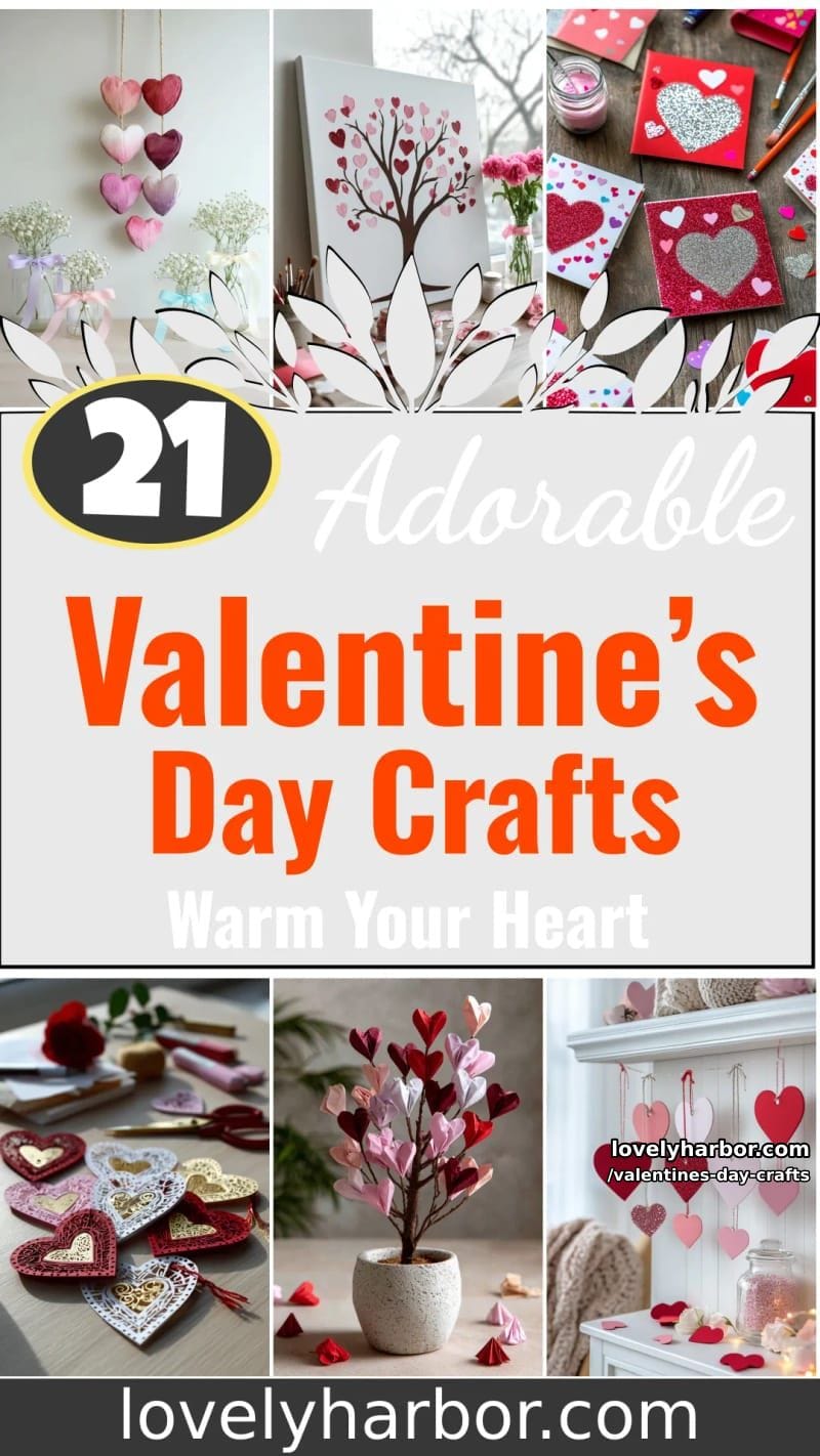 21 Unique Valentine’s Day Crafts to Warm Your Heart 98 valentines day crafts - Collage 52