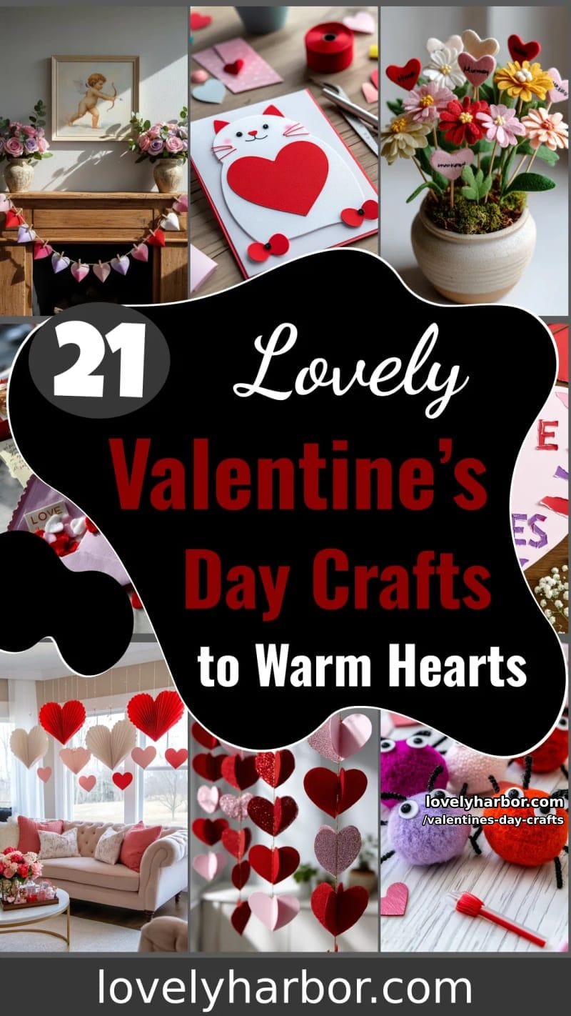 21 Unique Valentine’s Day Crafts to Warm Your Heart 101 valentines day crafts - Collage 55