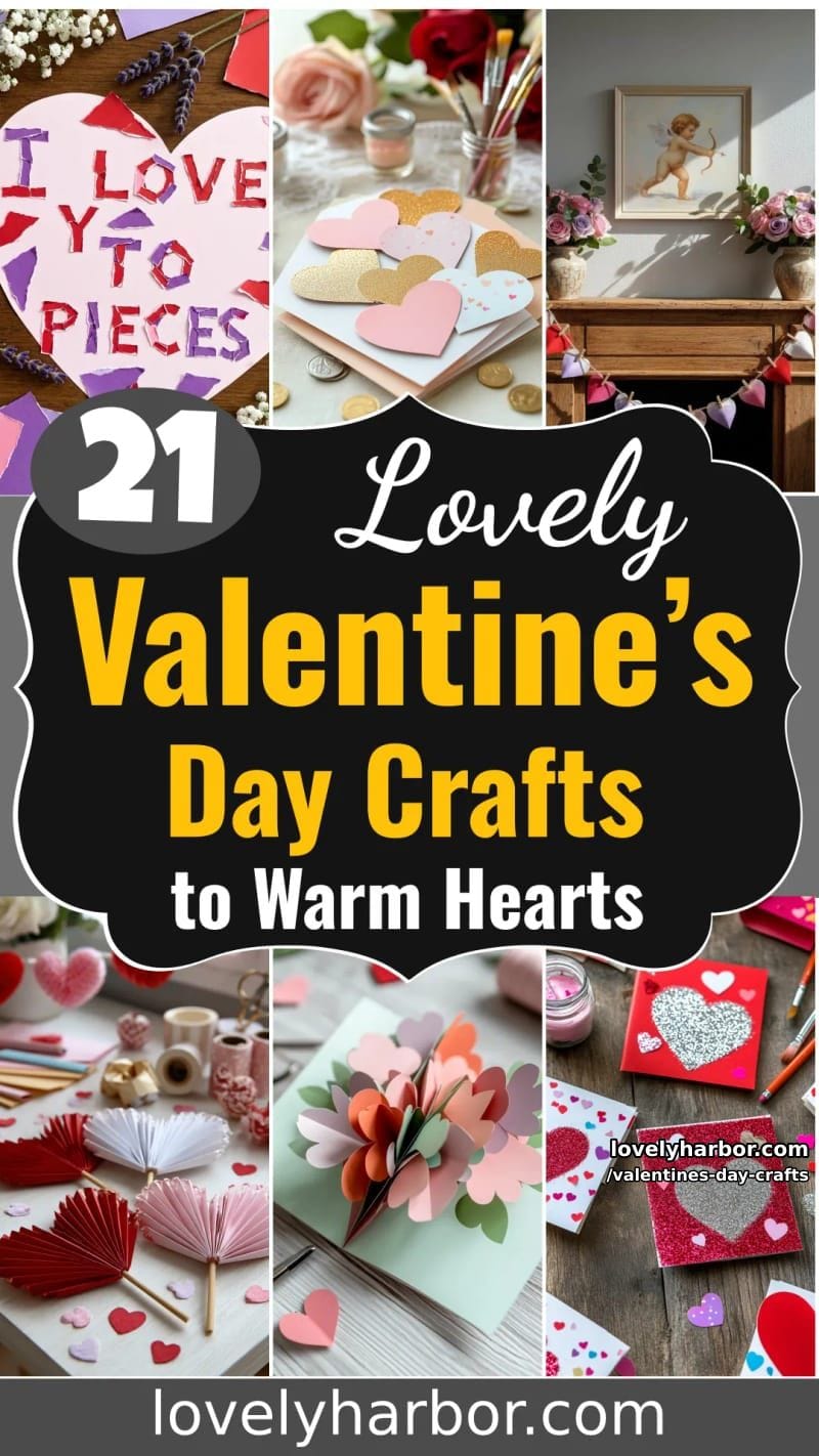 21 Unique Valentine’s Day Crafts to Warm Your Heart 103 valentines day crafts - Collage 57