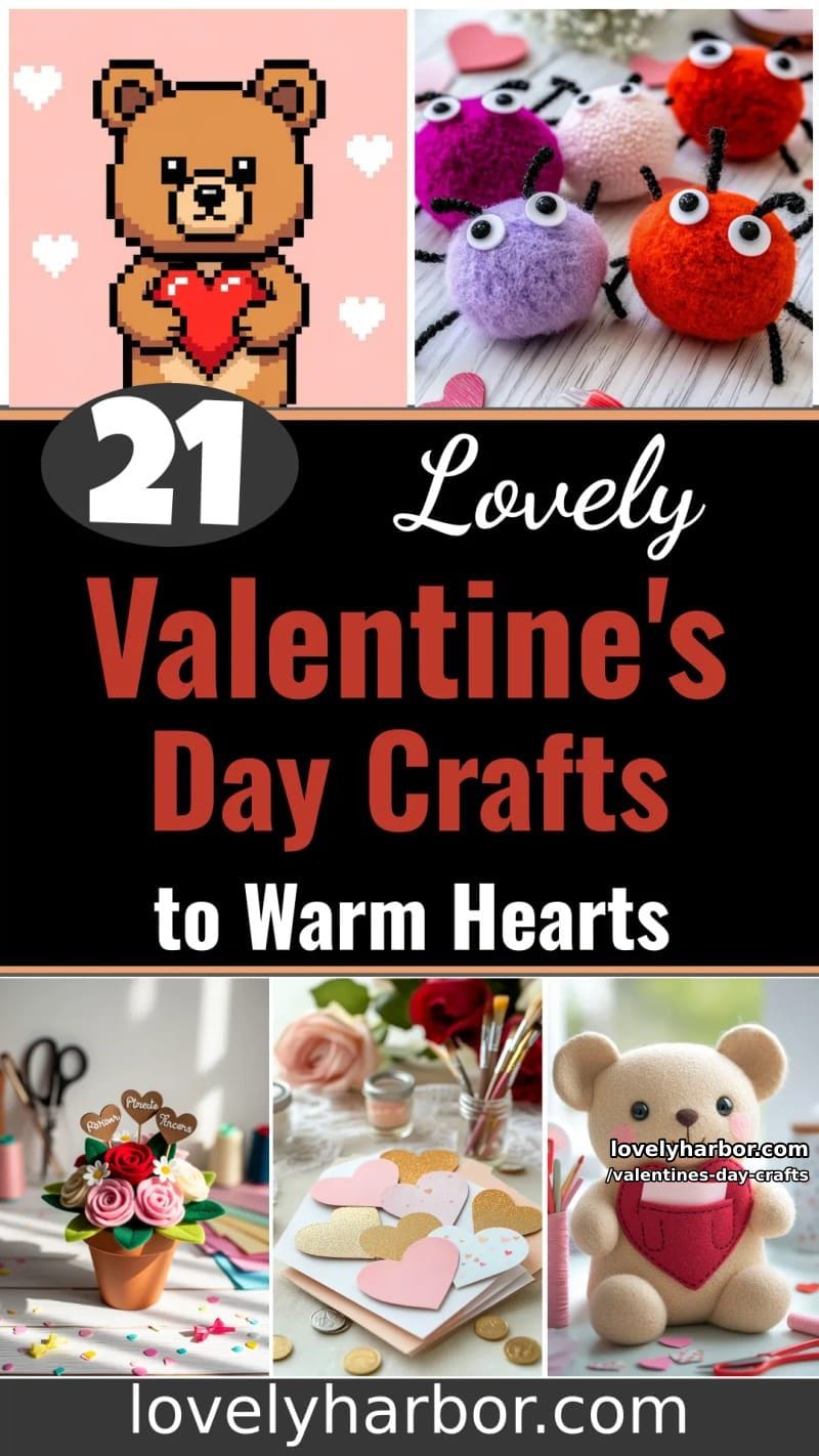 21 Unique Valentine’s Day Crafts to Warm Your Heart 105 valentines day crafts - Collage 59
