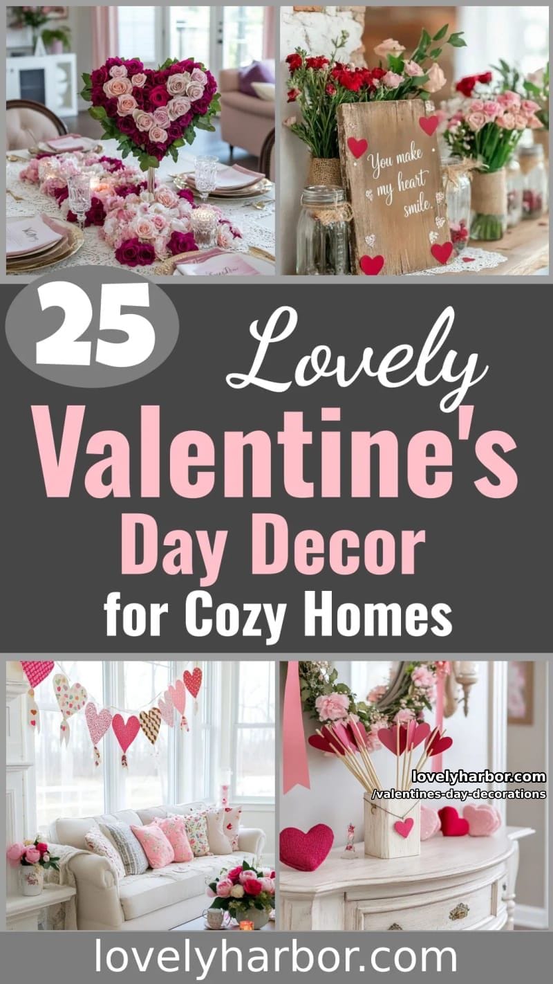 25 Valentine’s Day Decorations for a Hearty Home 127 valentines day decorations - Collage 66