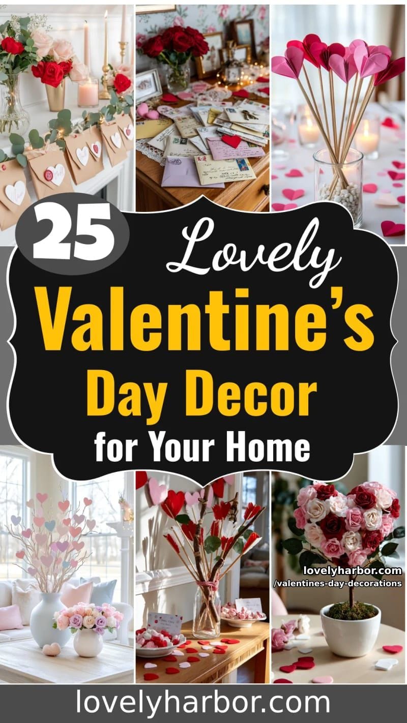 25 Valentine’s Day Decorations for a Hearty Home 128 valentines day decorations - Collage 67