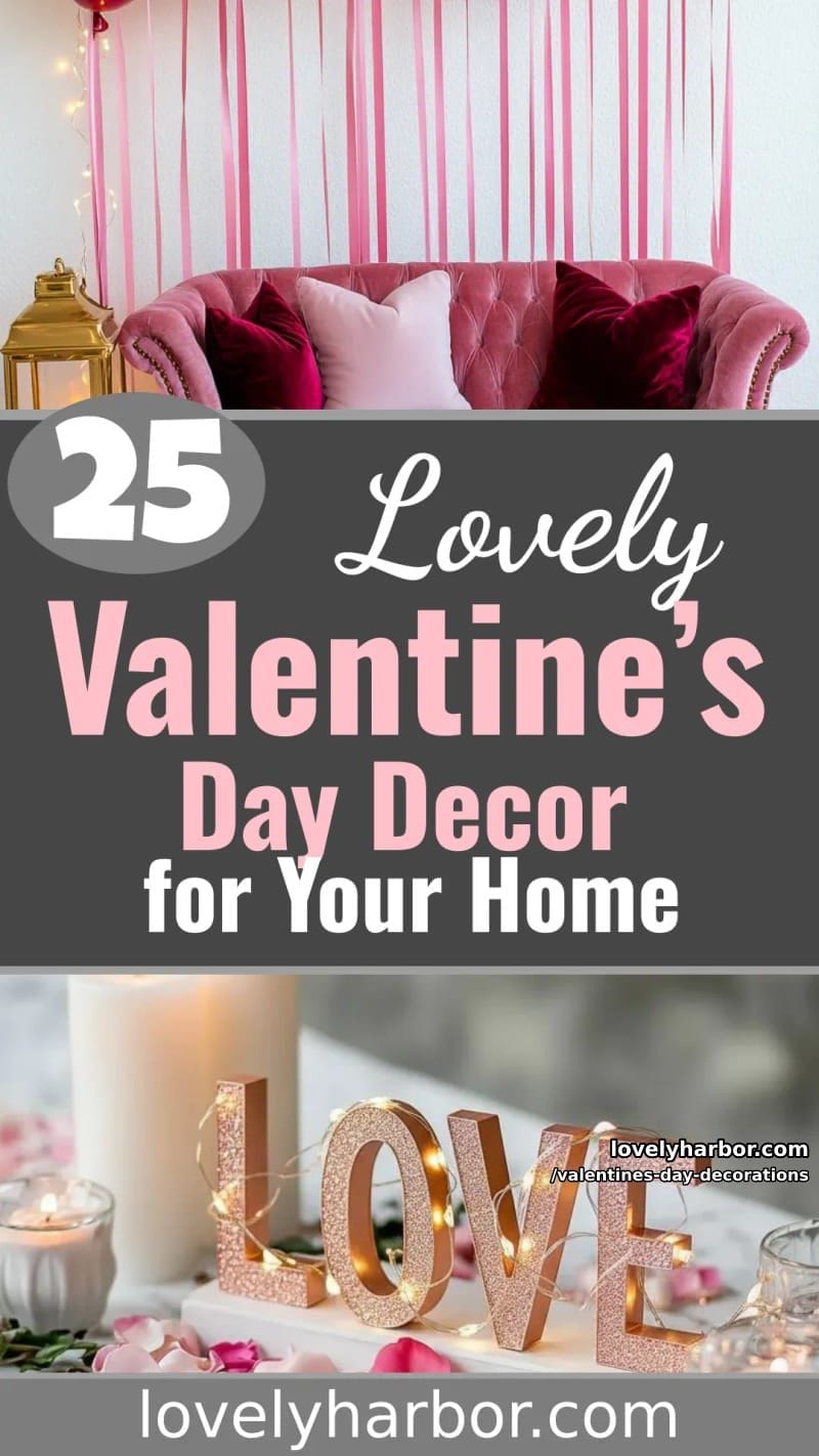 25 Valentine’s Day Decorations for a Hearty Home 132 valentines day decorations - Collage 71