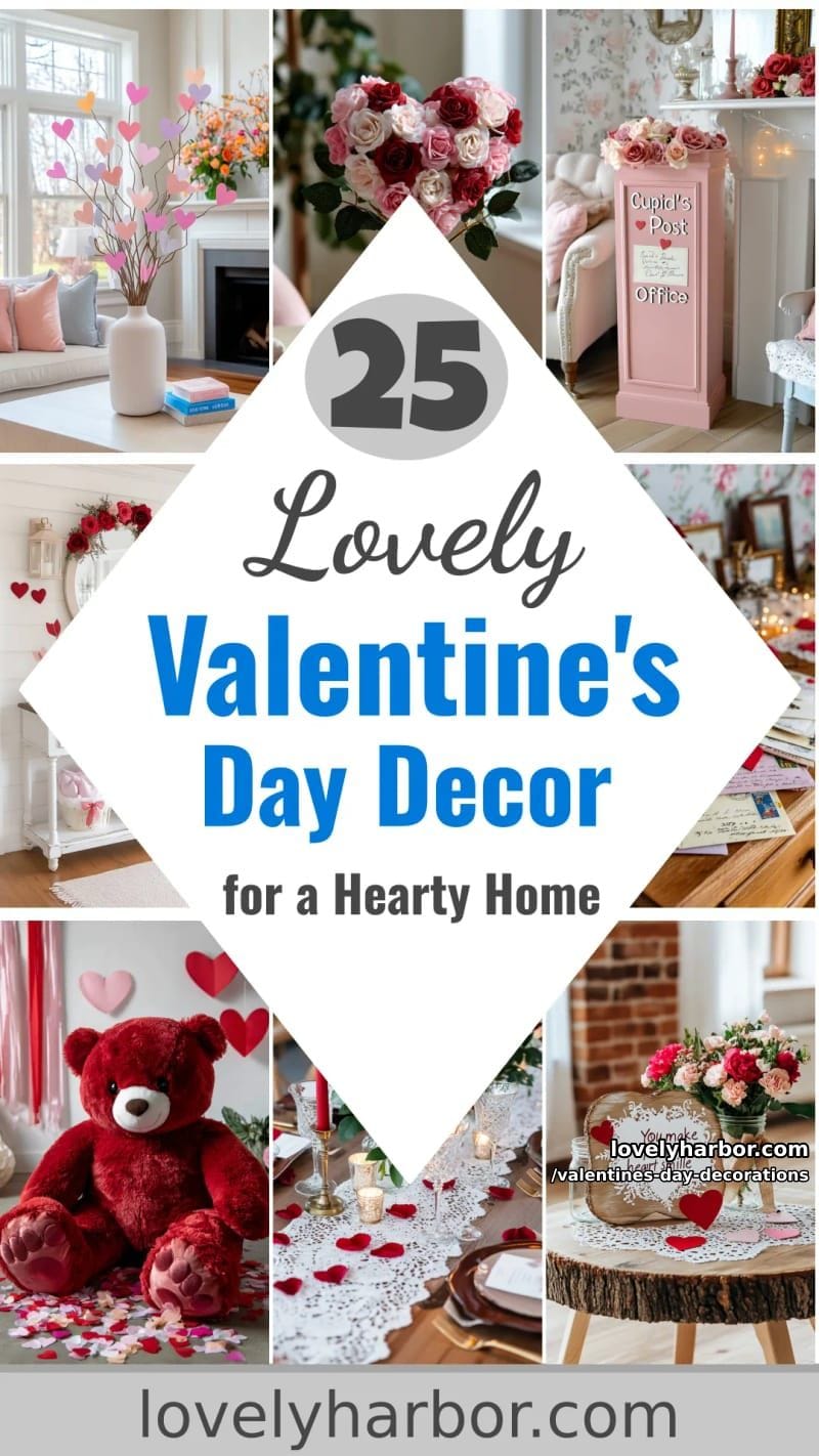 25 Valentine’s Day Decorations for a Hearty Home 134 valentines day decorations - Collage 73