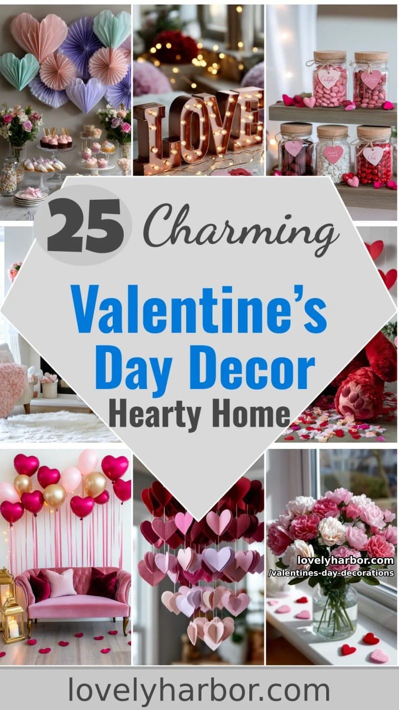 25 Valentine’s Day Decorations for a Hearty Home 136 valentines day decorations - Collage 75