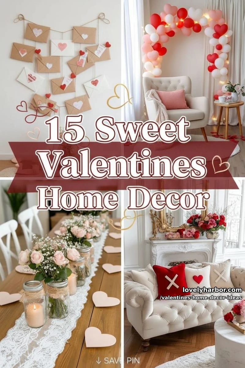 15 Sweet Valentines Home Decor Ideas for a Love-Filled Home 70 valentines home decor ideas - Collage 33