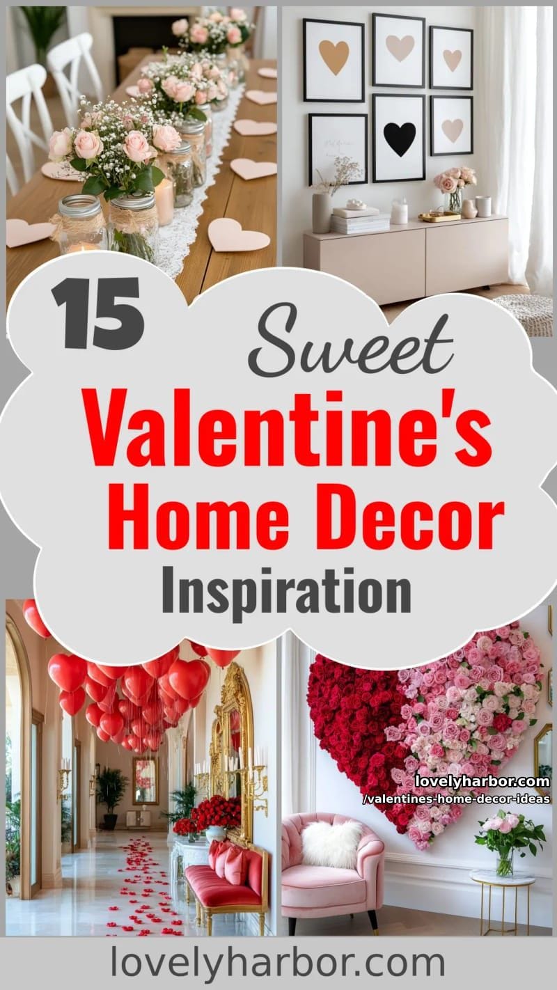 15 Sweet Valentines Home Decor Ideas for a Love-Filled Home 73 valentines home decor ideas - Collage 36