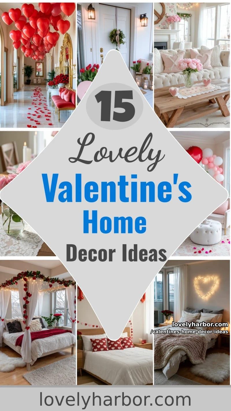 15 Sweet Valentines Home Decor Ideas for a Love-Filled Home 74 valentines home decor ideas - Collage 37