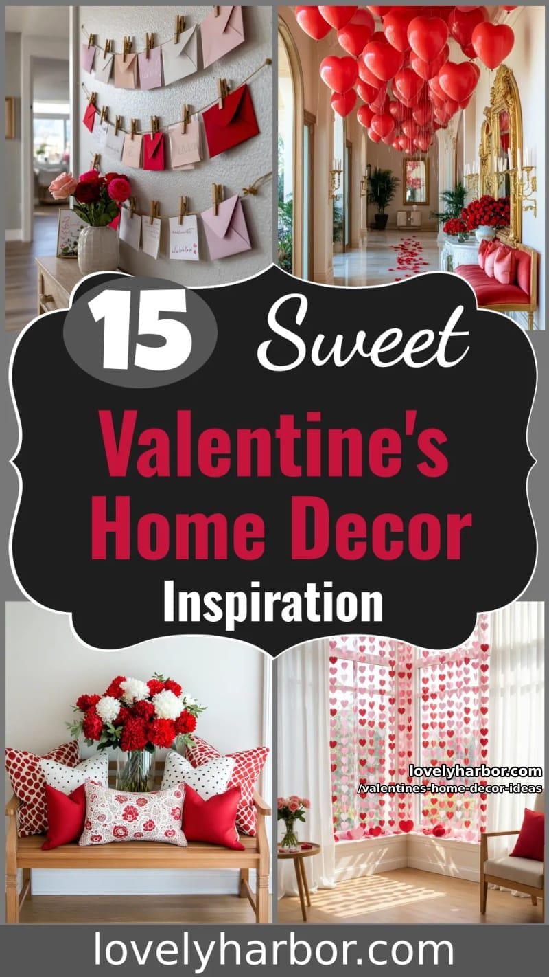 15 Sweet Valentines Home Decor Ideas for a Love-Filled Home 76 valentines home decor ideas - Collage 39