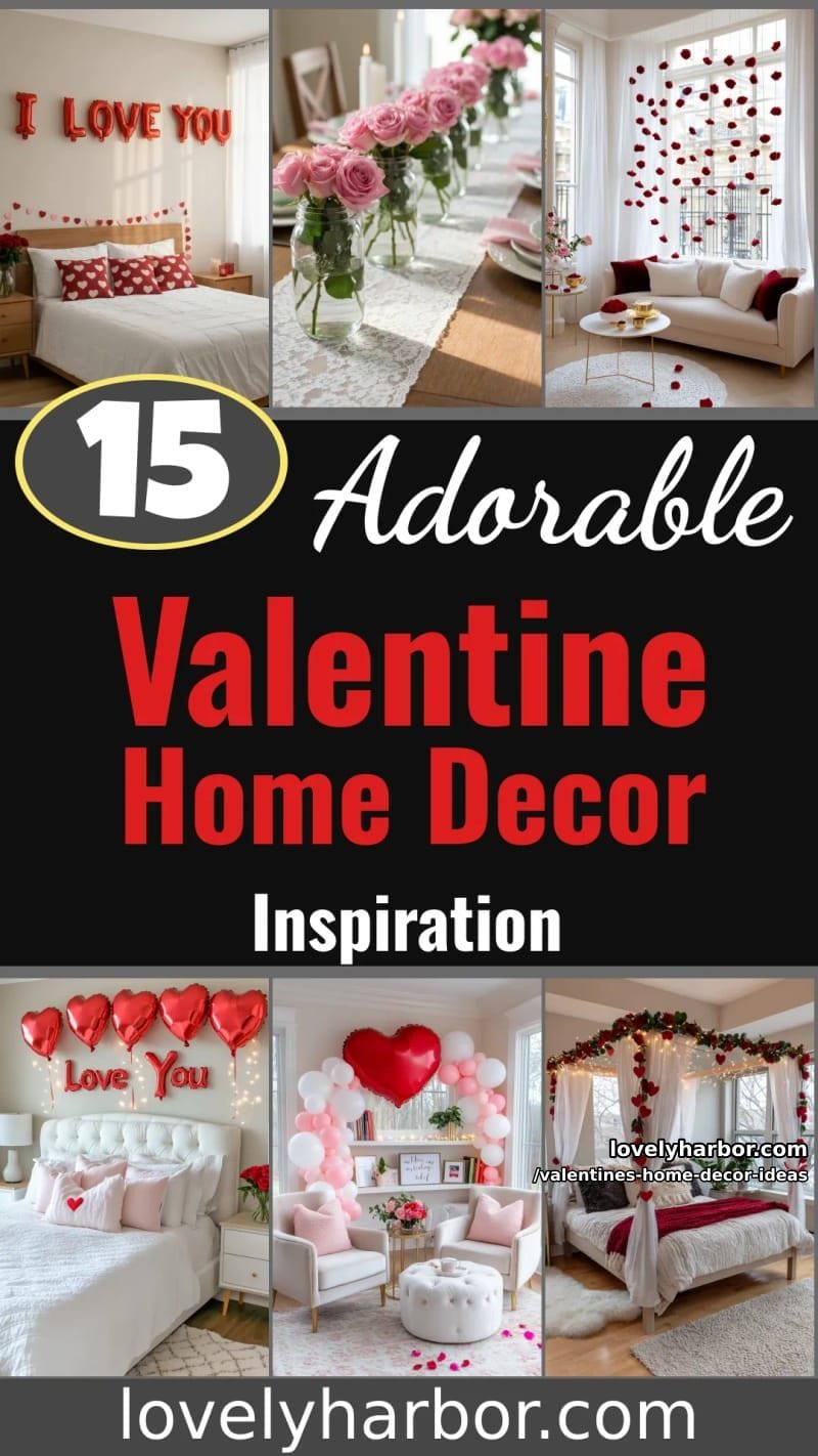 15 Sweet Valentines Home Decor Ideas for a Love-Filled Home 77 valentines home decor ideas - Collage 40