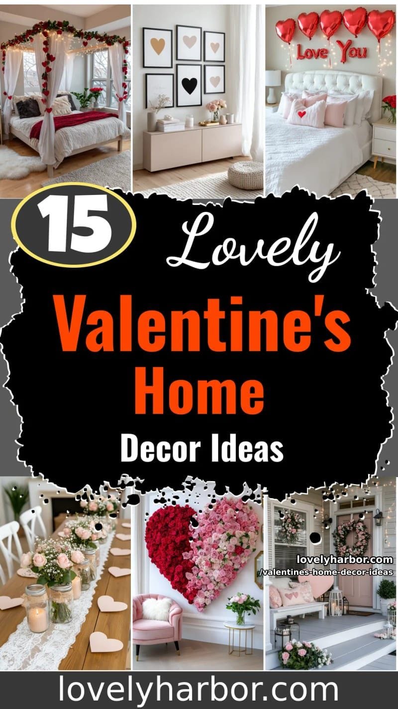 15 Sweet Valentines Home Decor Ideas for a Love-Filled Home 78 valentines home decor ideas - Collage 41