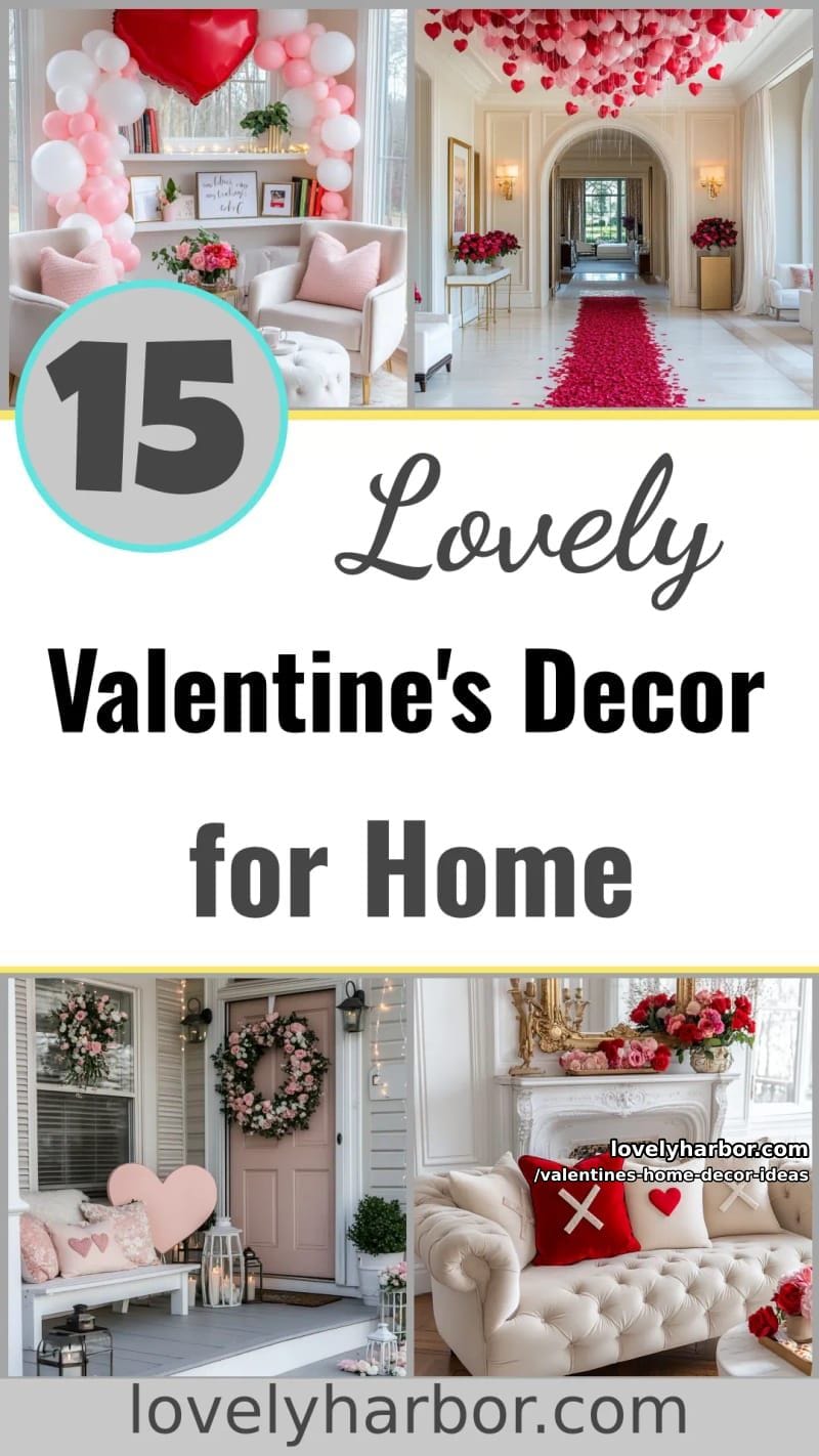 15 Sweet Valentines Home Decor Ideas for a Love-Filled Home 81 valentines home decor ideas - Collage 44