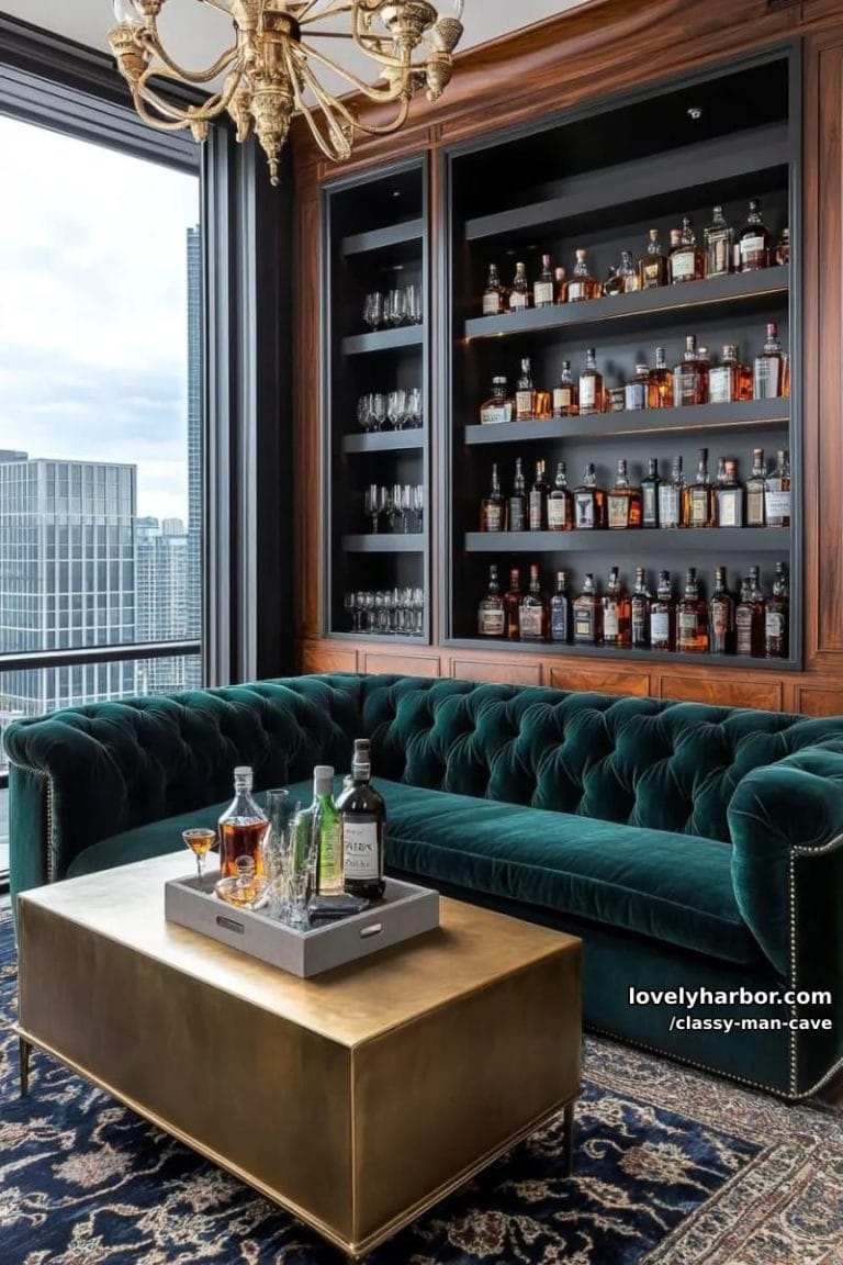 15 Classy Man Cave Design Ideas For A Mature, Stylish Look - Lovely Harbor
