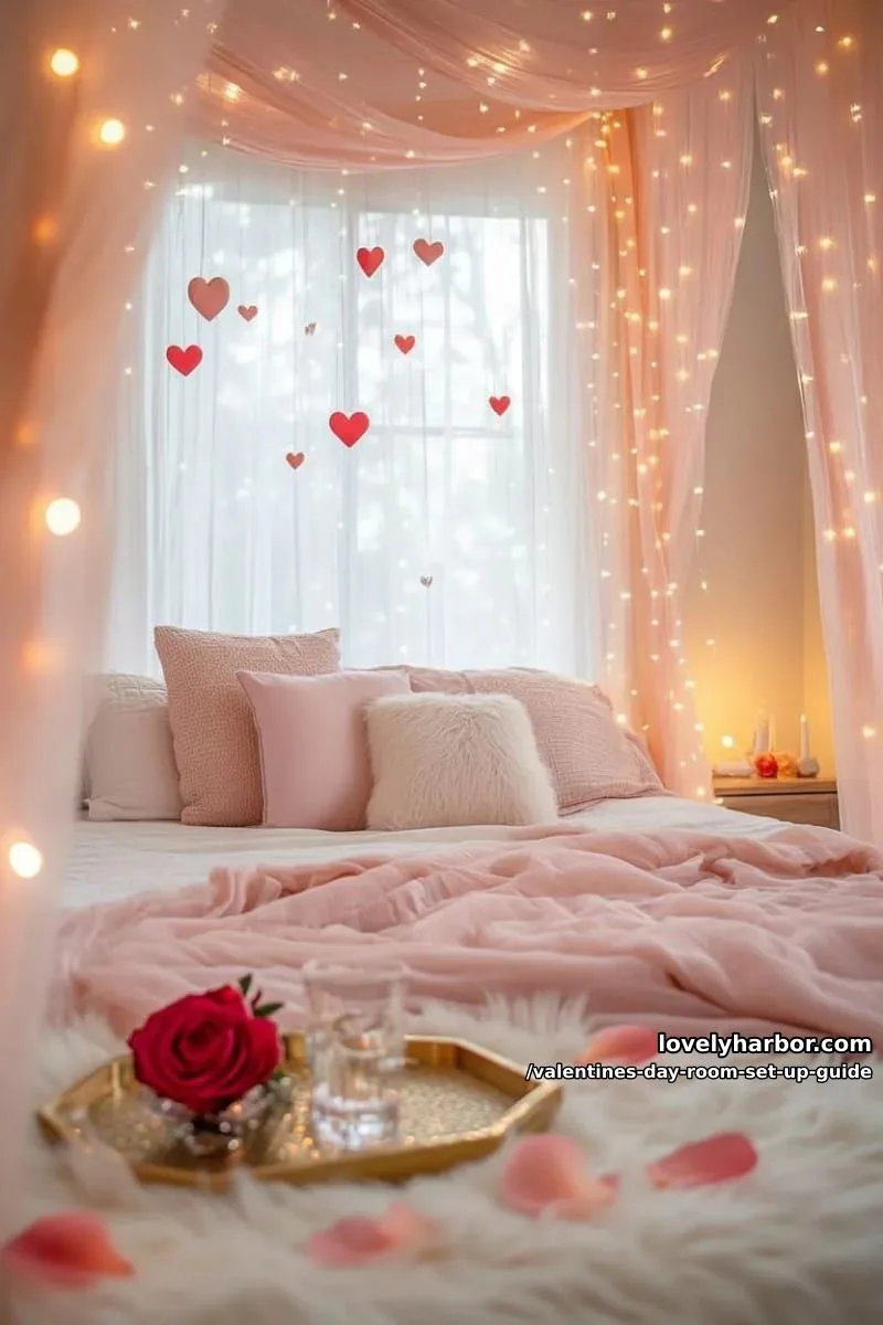 Valentine’s Day Room Set Up Guide: Tips for 2026 5 whimsical touches for the bedroom 1