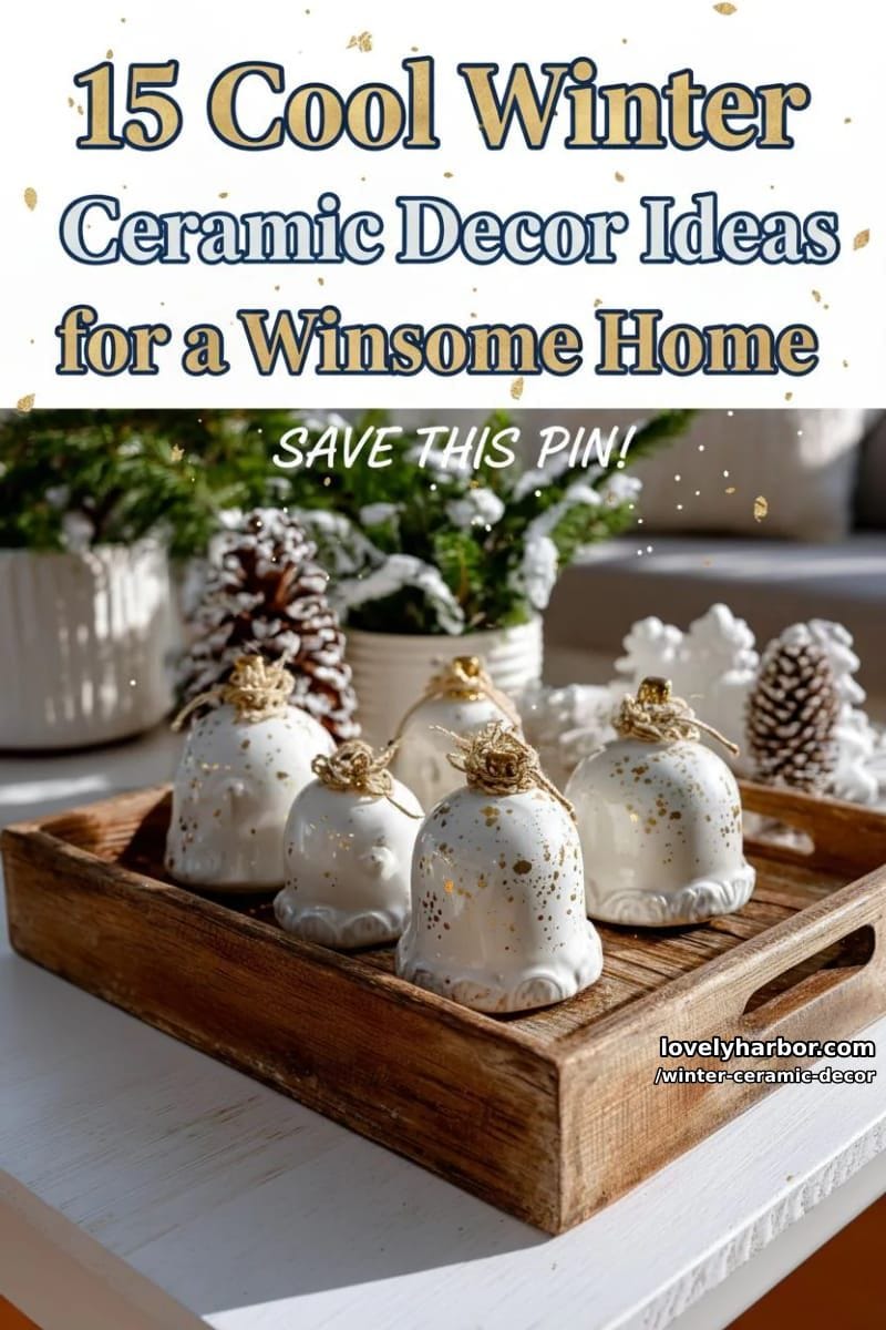 15 Cool Winter Ceramic Decor Ideas for a Winsome Home 45 winter ceramic decor - Collage 44