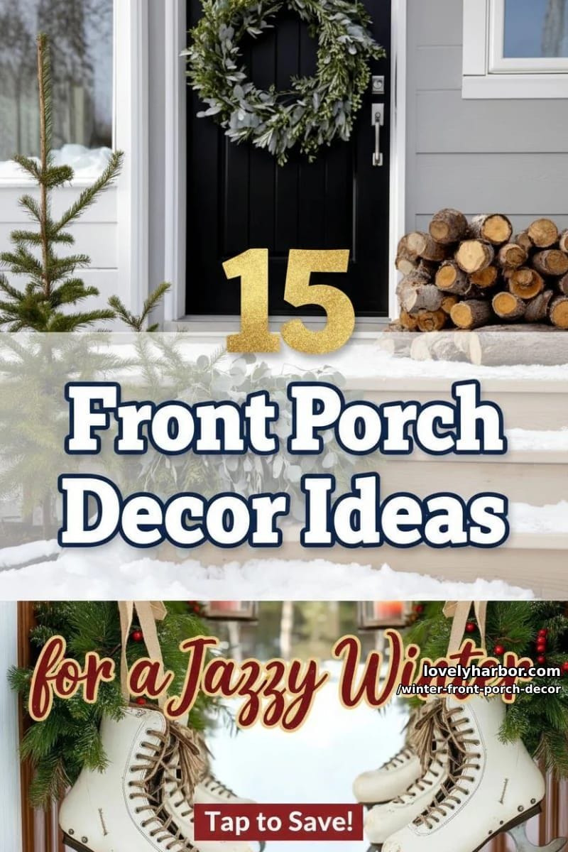 15 Unique Winter Front Porch Decor Ideas That Wow 42 winter front porch decor - Collage 41