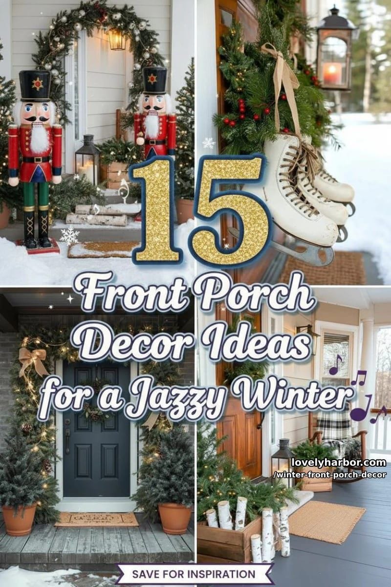 15 Unique Winter Front Porch Decor Ideas That Wow 43 winter front porch decor - Collage 42