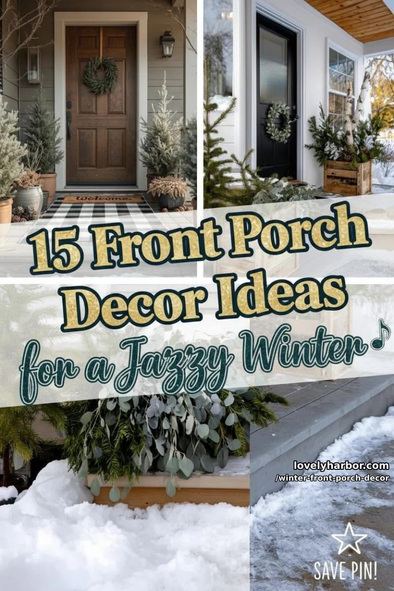 15 Unique Winter Front Porch Decor Ideas That Wow 44 winter front porch decor - Collage 43