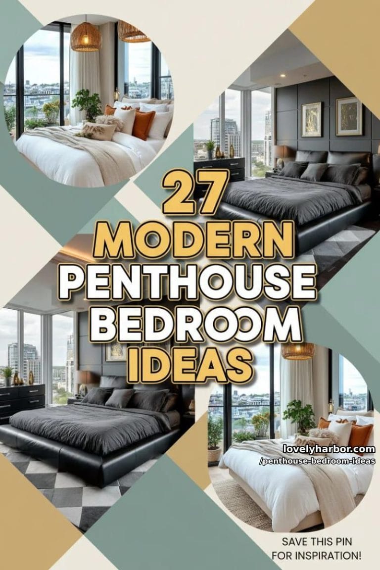 27 Modern Penthouse Bedroom Ideas That Wow - Lovely Harbor