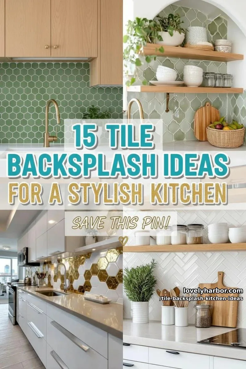 15 Tile Backsplash Ideas for a Stylish Kitchen 1 article image 1