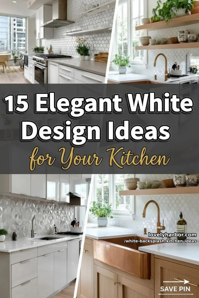 15 Elegant White Backsplash Ideas for Your Kitchen 1 article image 1
