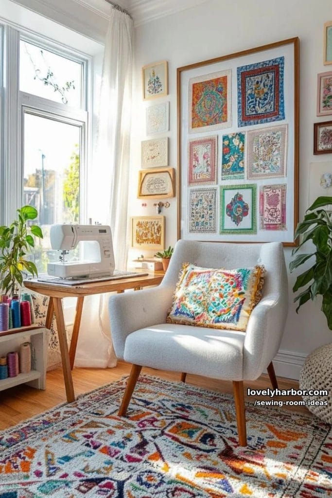 15 Creative Sewing Room Design Ideas - Lovely Harbor