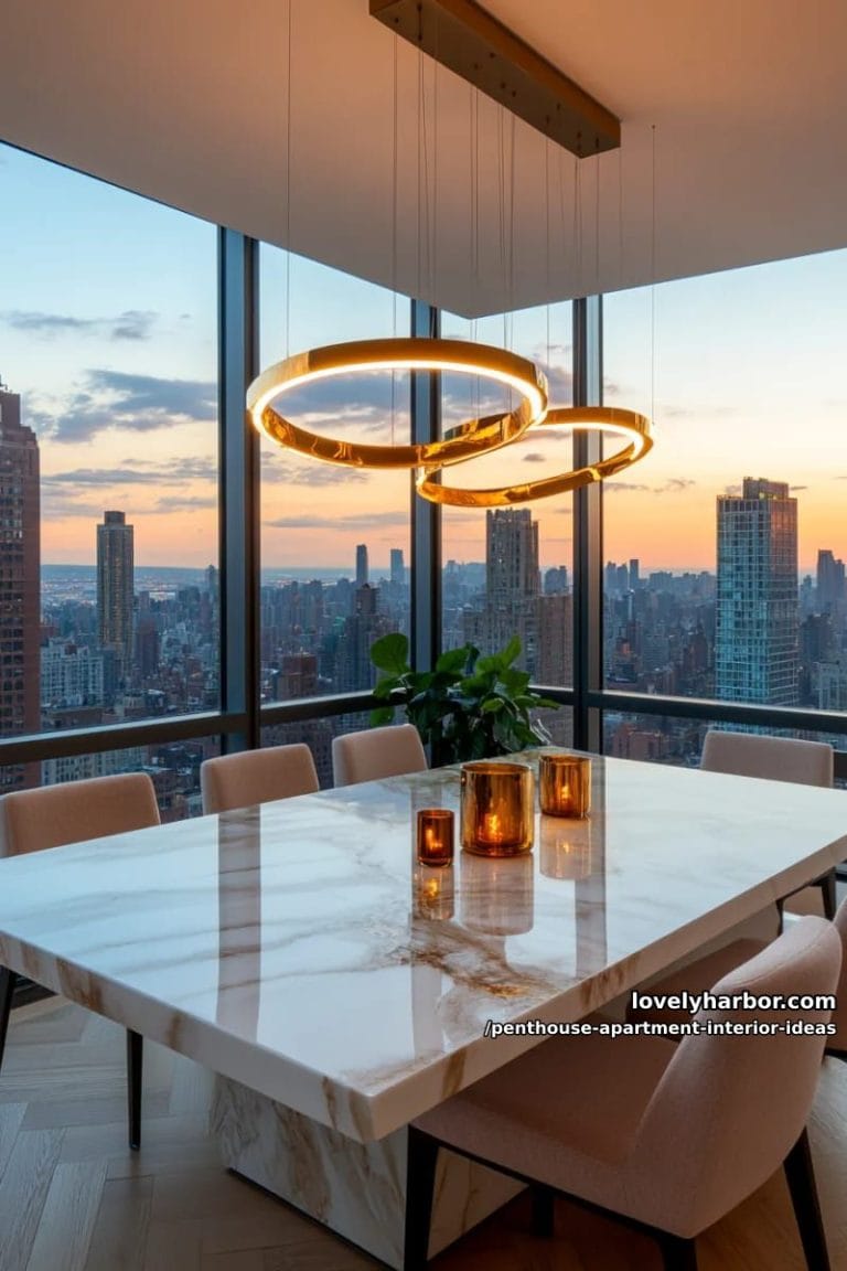 Image showcasing 29 Stunning Penthouse Apartment Interior Design Ideas For A Fresh New ...