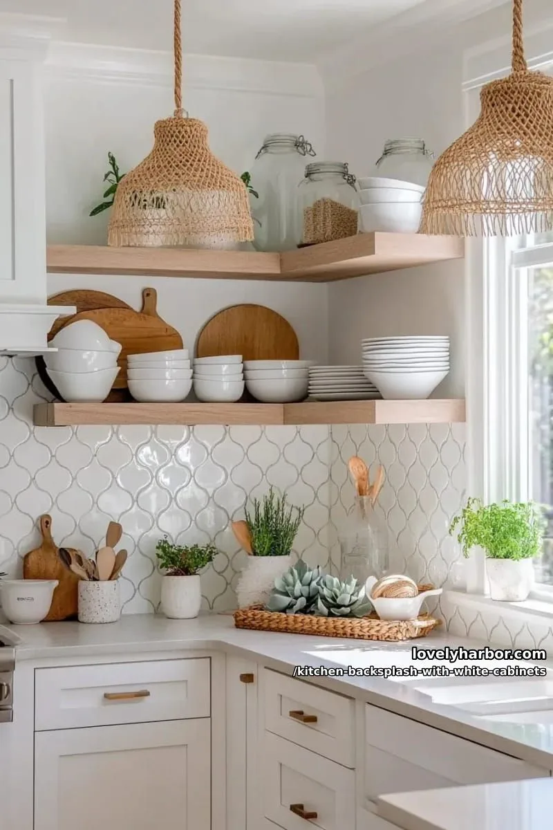 matte white fish scale tiles for a soft, coastal vibe 1