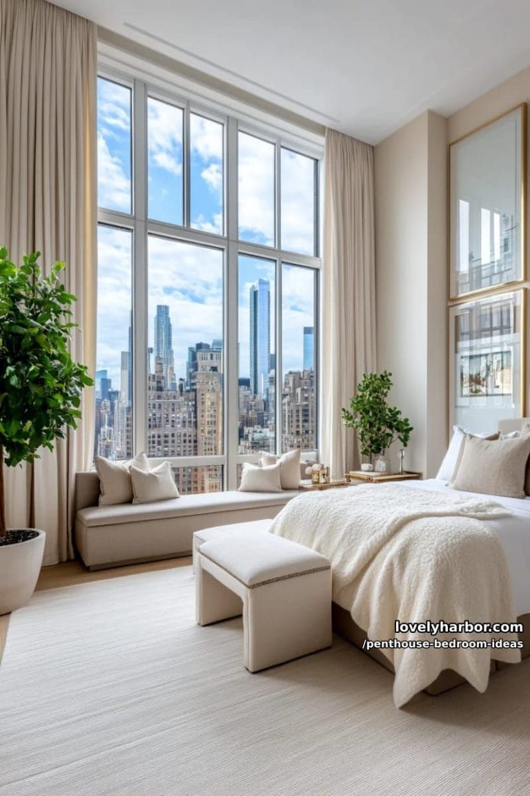 27 Modern Penthouse Bedroom Ideas That Wow - Lovely Harbor - Cozy Penthouse Bedroom Ideas