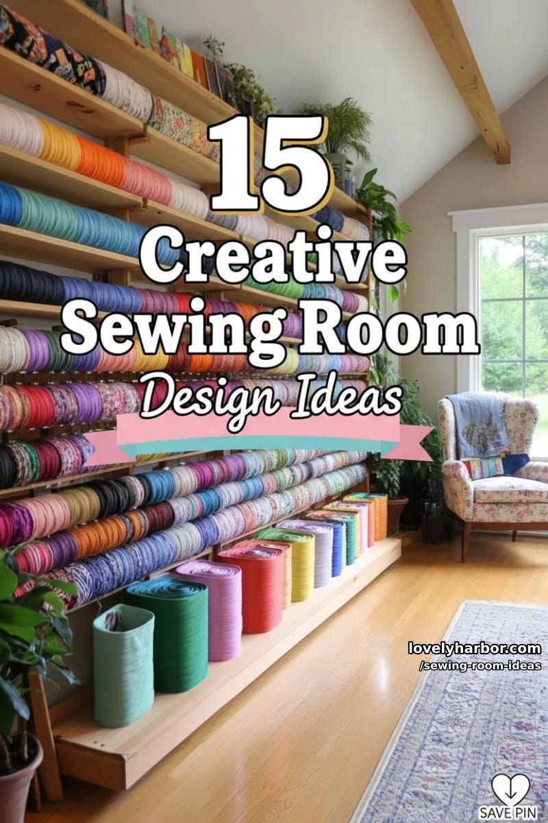 15 Creative Sewing Room Design Ideas 41 sewing room ideas - Collage 40