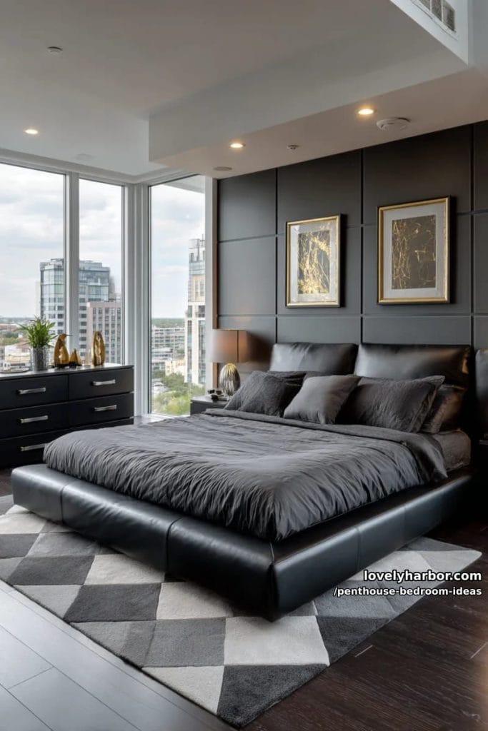 27 Modern Penthouse Bedroom Ideas That Wow Photo Inspiration