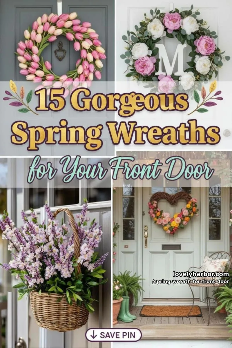 15 Unique Front Door Spring Wreaths for a Charming Entryway 1 article image 1