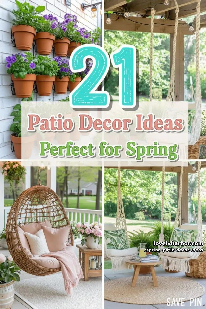 21 Spring Patio Decor Ideas To Welcome The New Season 1 article image 1