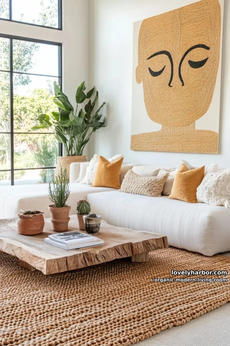 display abstract wall art in earthy taupe, sand, and stone hues 1