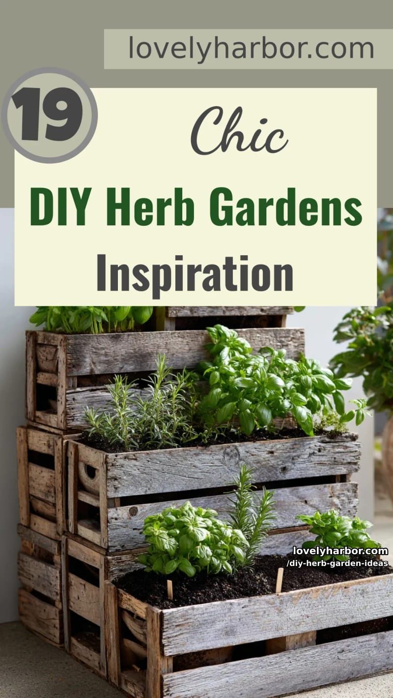19 Unique DIY Herb Gardens for Fresh Design This Spring 64 DIY herb garden ideas - Collage 63