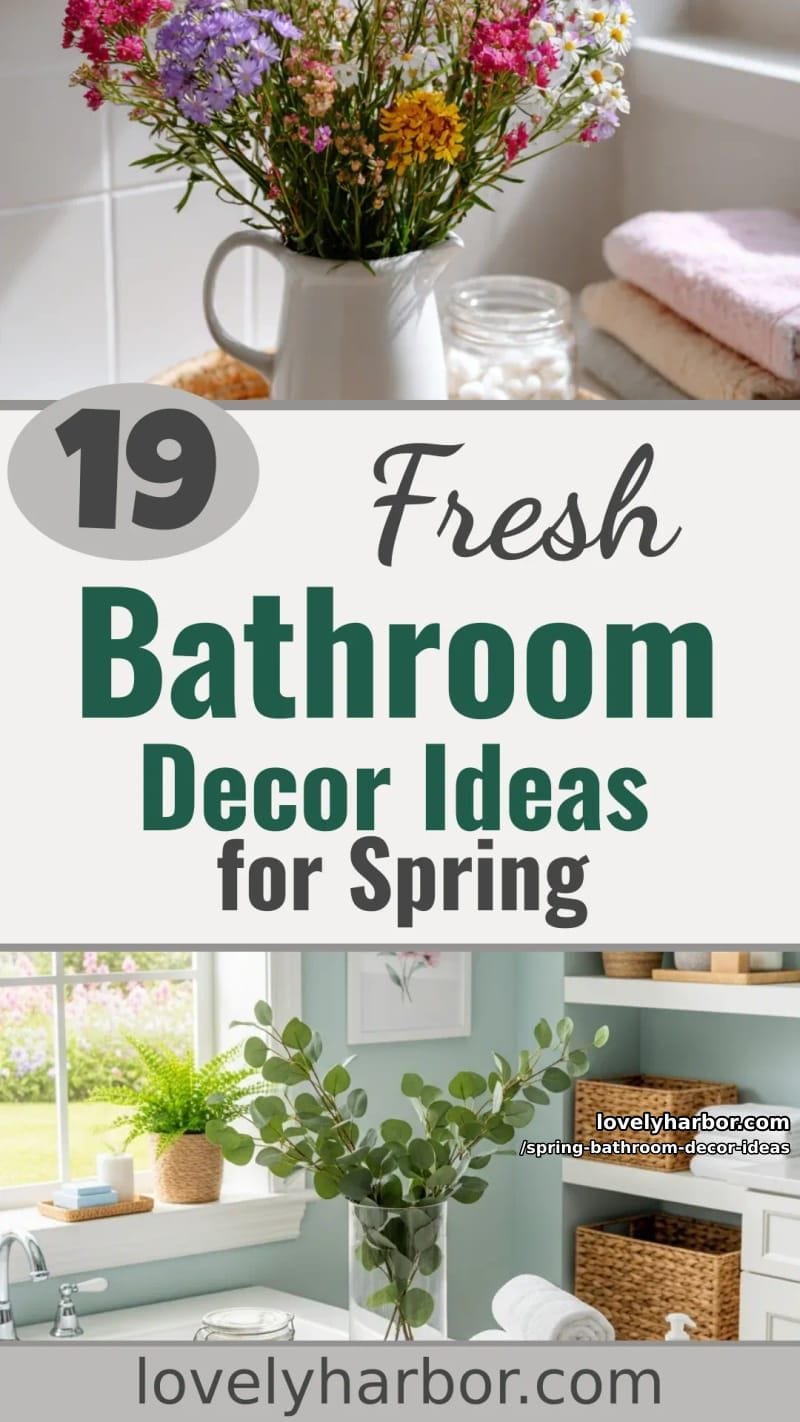 19 Unique Spring Bathroom Decor Ideas You’ll Love 56 enjoy these spring bathroom decor ideas 55