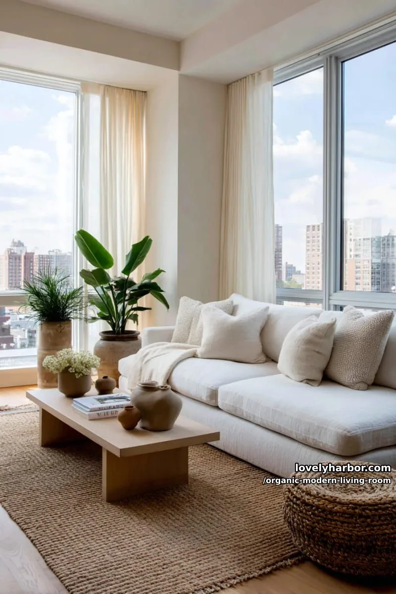 frame large windows with gauzy, sheer linen drapes for airy softness 1
