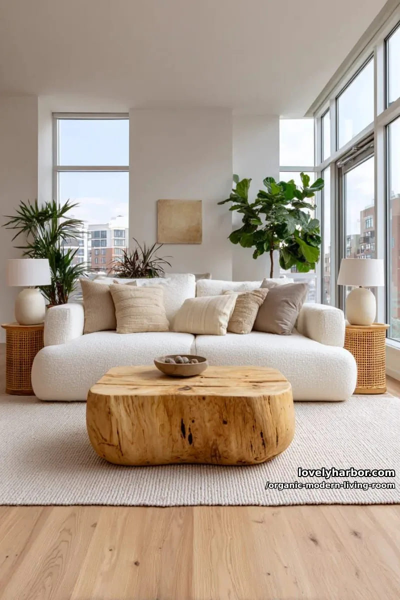 incorporate rattan or cane side tables alongside minimalist contemporary lamps 1